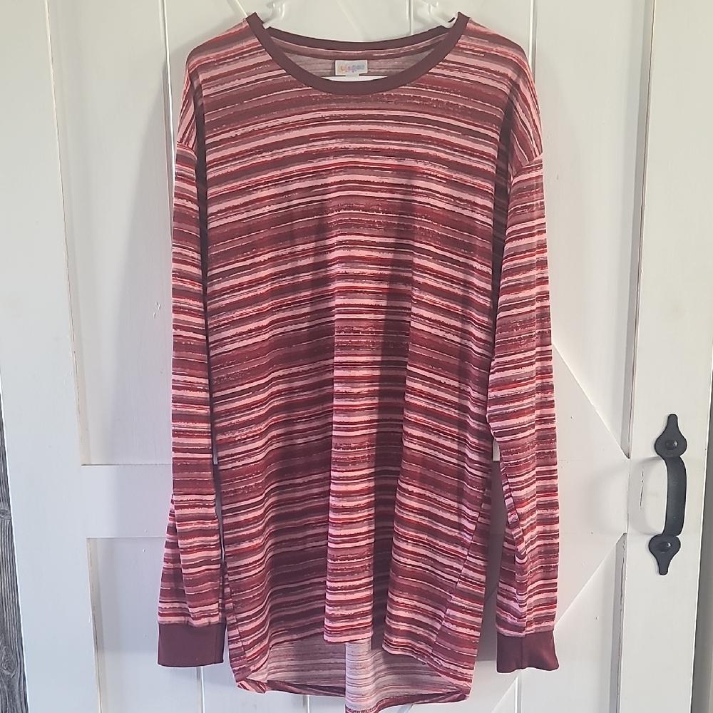 Lularoe Long Sleeve HudsonStriped